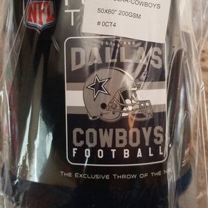 Dallas Cowboys fleece throw